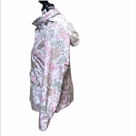 💥MEGA SALE💥Converse 10006842-A02 Utility F2 Hooded Women’s Jacket Rose Pink - Picture 6 of 10